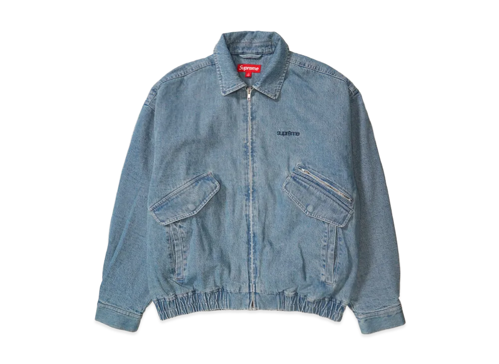 Supreme Hooded Utility Jacket "Denim"
