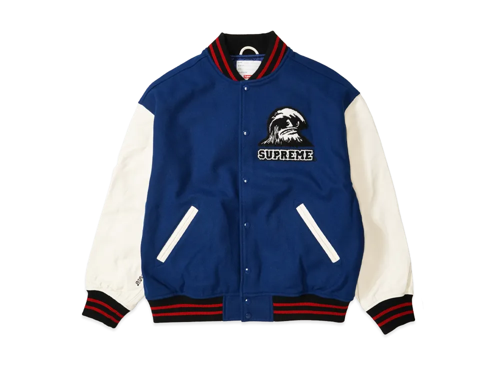 Supreme Wave Varsity Jacket 