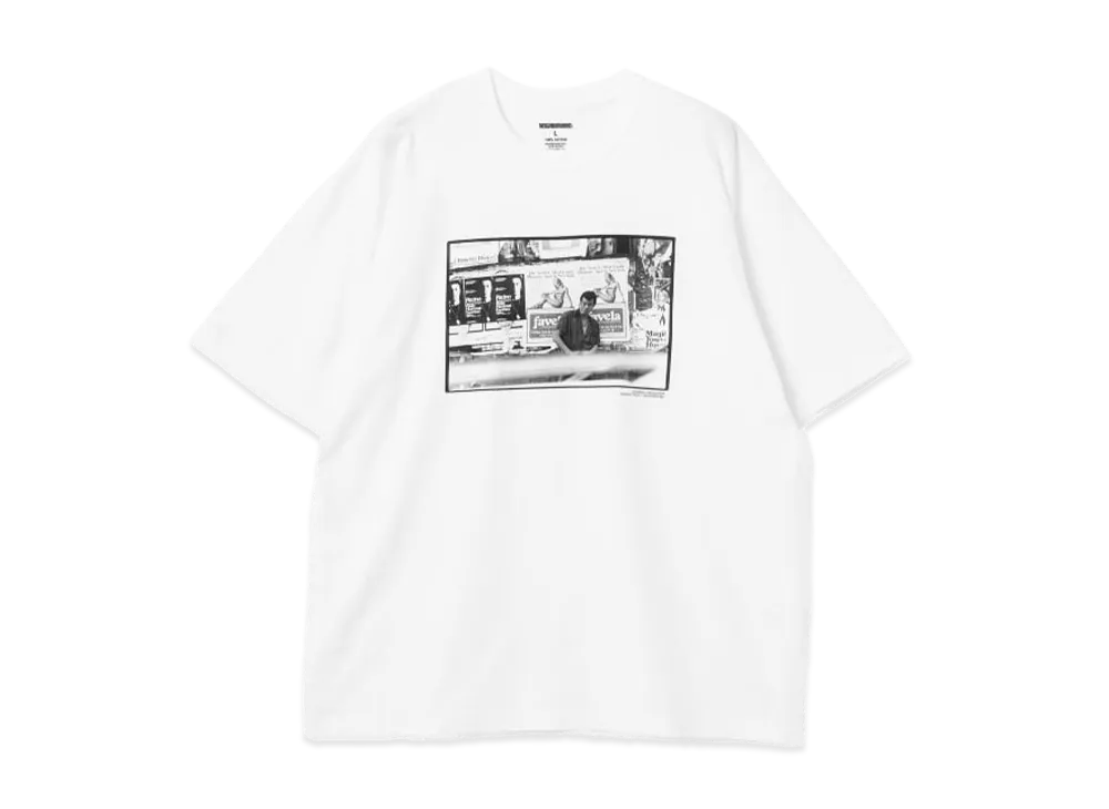 TOKYO CULTUART by BEAMS x NEIGHBORHOOD x Hiroshi Tachi / NAGAHAMA x TACHI T-Shirt "White"