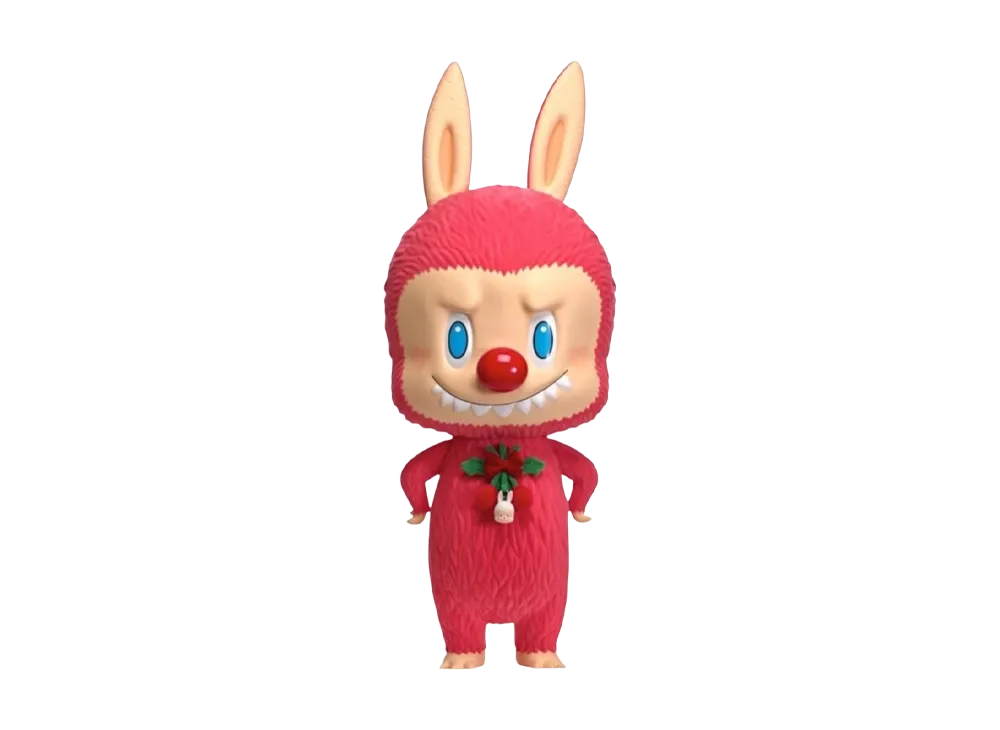 POP MART "MEGA COLLECTIONS" MEGA LABUBU TEC 1000% WINTER HOLIDAY