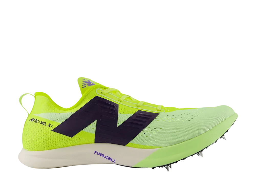 New Balance FuelCell SuperComp MD-X V3 "Alkaline Green/Afterglow/Boysenberry"
