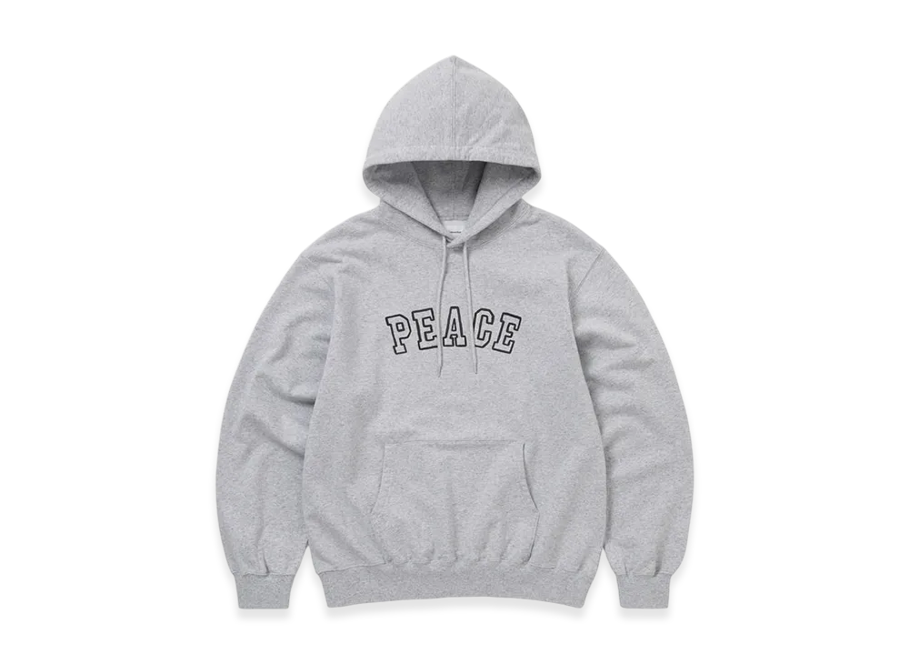 thisisneverthat x PEACE Souvenir Hoodie "Heather Grey"