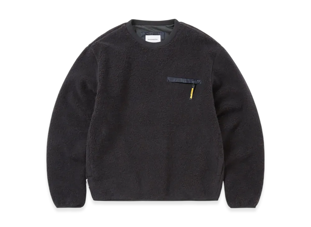 thisisneverthat x GORE-TEX Windstopper Wool Fleece Crew "Navy"