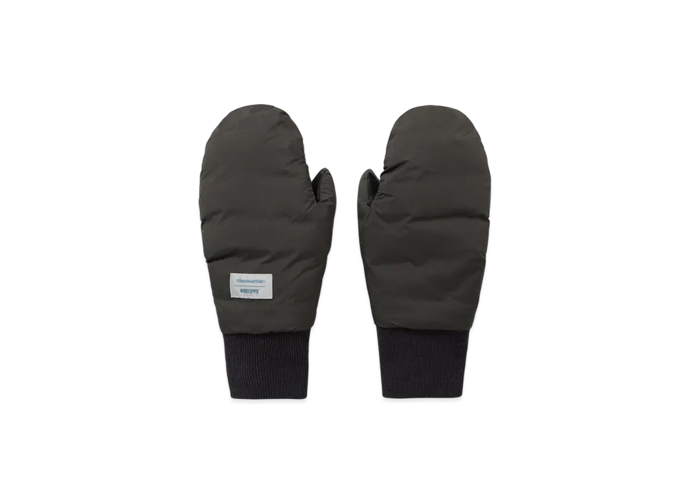 thisisneverthat x GORE-TEX Windstopper Down Mitten "Olive Drab"