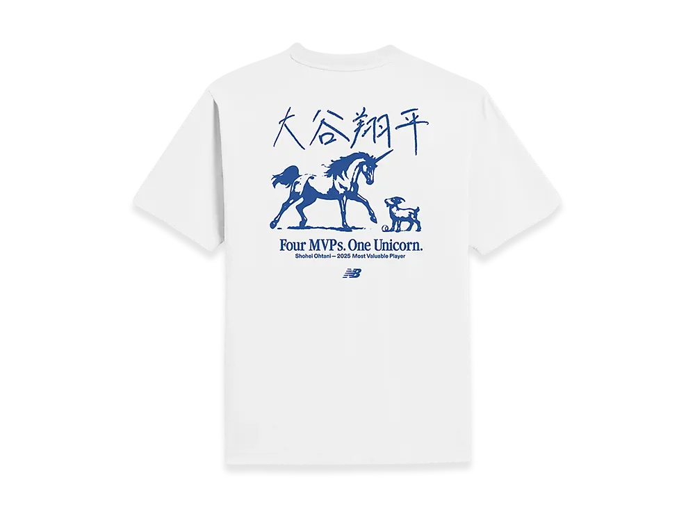 New Balance x Shohei Ohtani Unicorn T-Shirt 2025 