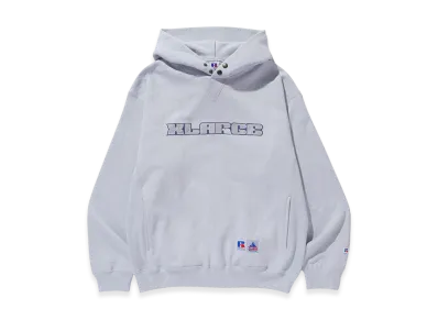 XLARGE x RUSSELL ATHLETIC Pullover Hooded Sweatshirt "Grey"