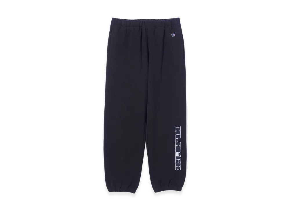 XLARGE x RUSSELL ATHLETIC Sweat Pants "Black"