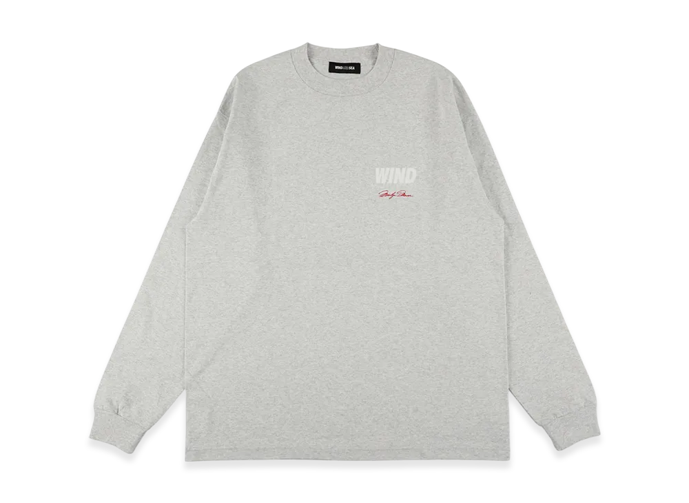 WIND AND SEA x Marilyn Monroe L/S Tee "Gray"