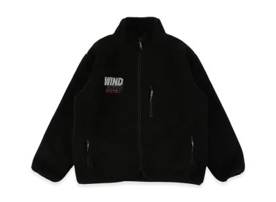 WIND AND SEA x Marilyn Monroe Beach Hooded Sweat Shirt "Black"