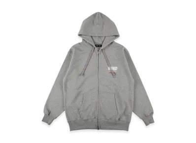 WIND AND SEA x Marilyn Monroe Zip Hooded Sweat Shirt "Ash"