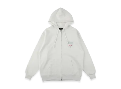 WIND AND SEA x Marilyn Monroe Zip Hooded Sweat Shirt "White"