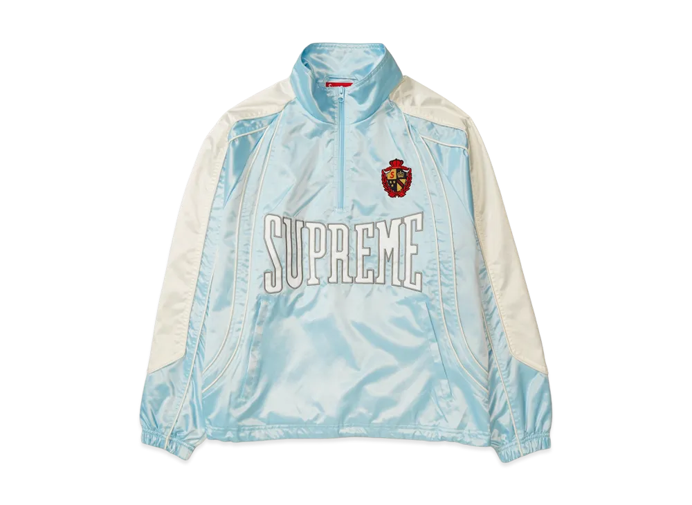 Supreme Satin Piping Pullover "Light Blue"
