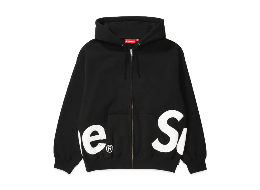 Supreme Big Logo Zip Up Hooded Sweatshirt Supreme Big Logo Zip Up Hooded Sweatshirt