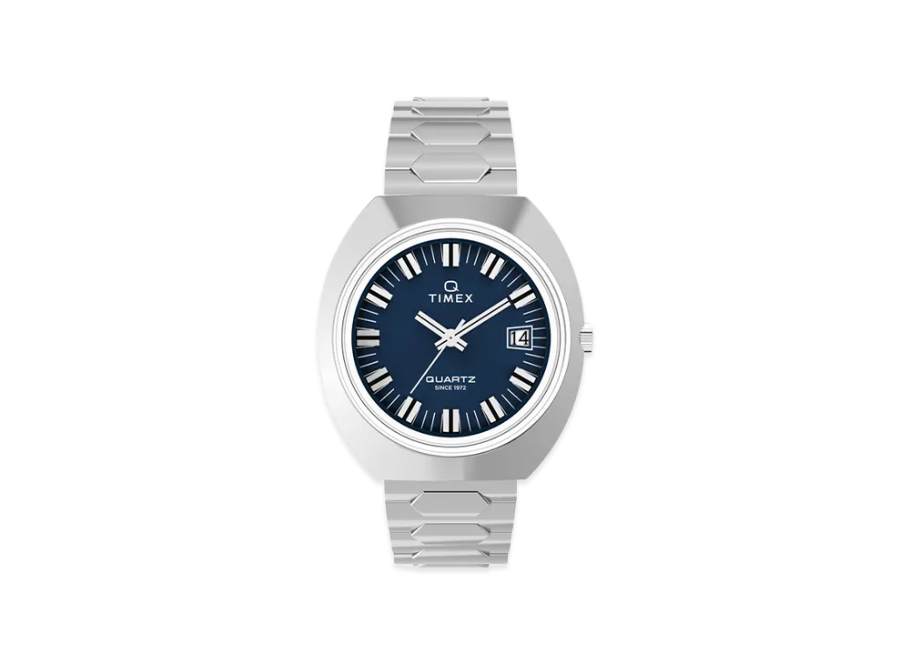 Qタイメックス 1972 タイムマシーン リイシュー "シルバー" TW2Y33100