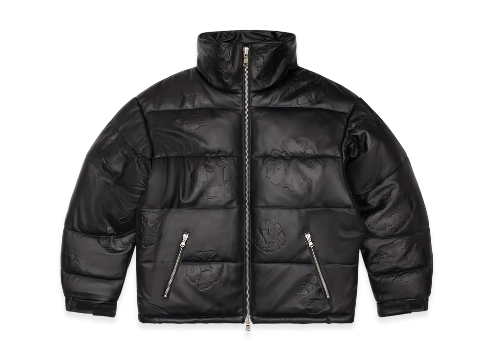 DENIM TEARS Cotton Wreath Puffer Jacket 