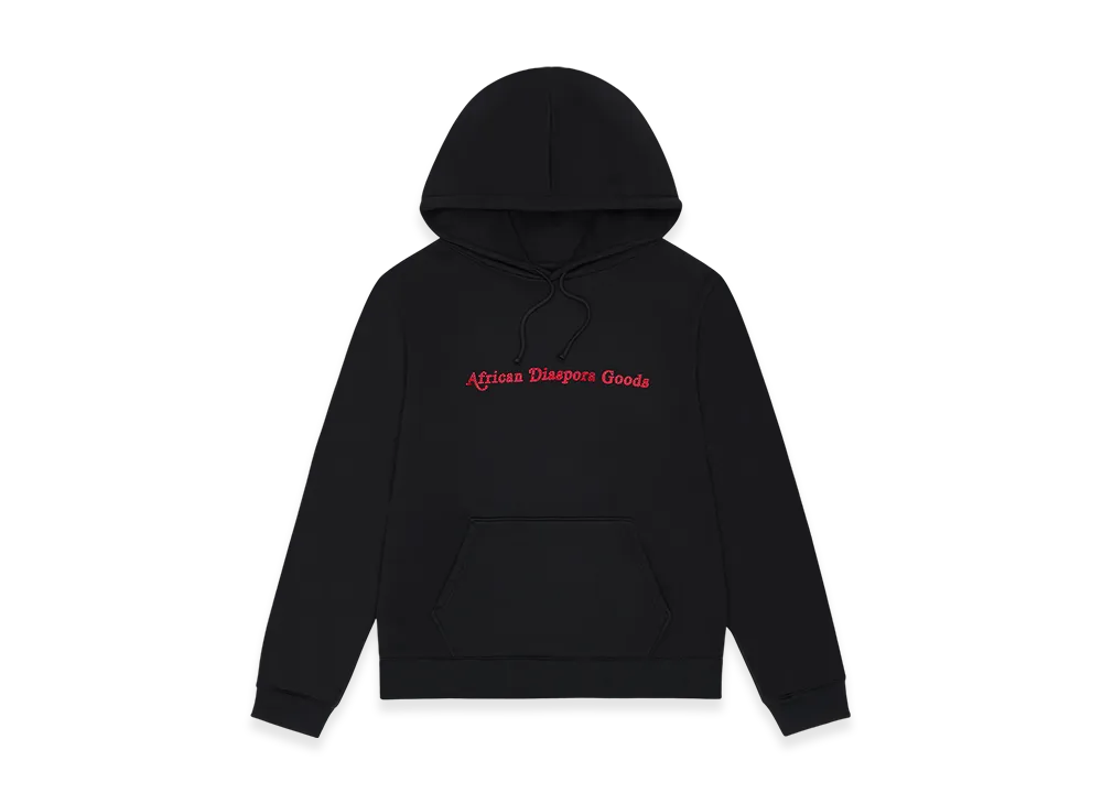 DENIM TEARS Rolling Stones Hoodie "Black"