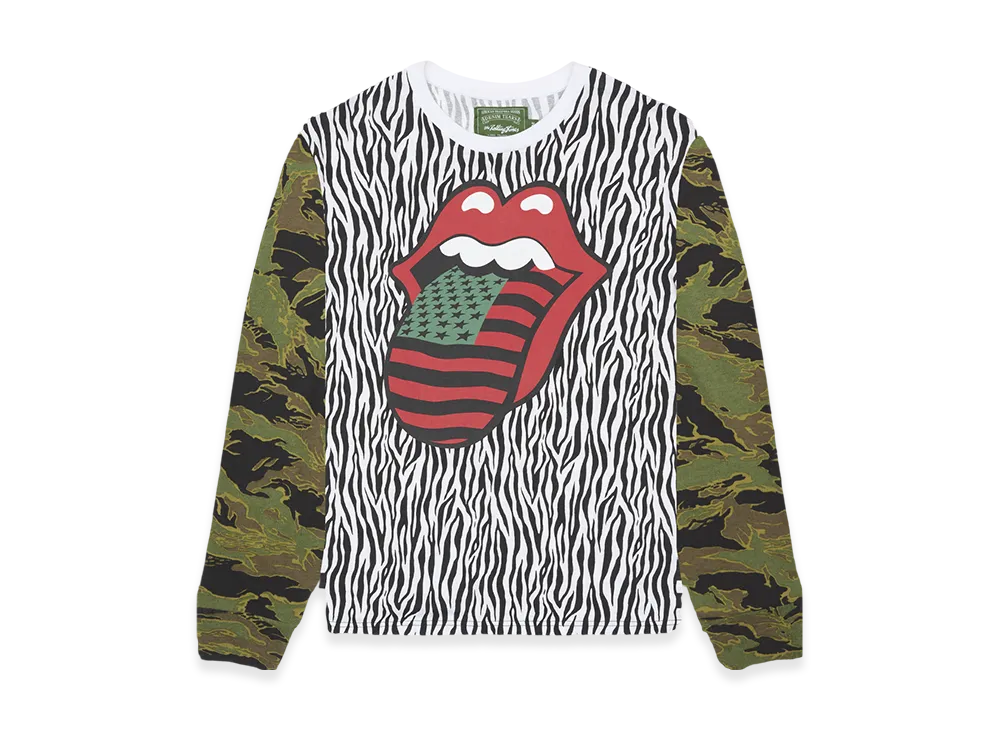DENIM TEARS Rolling Stones Long Sleeve Tee "Multi"