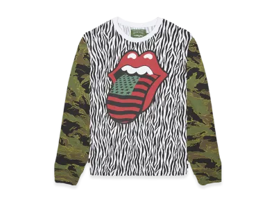 DENIM TEARS Rolling Stones Long Sleeve Tee "Multi"
