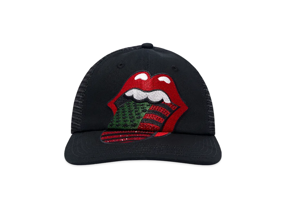 DENIM TEARS Rolling Stones Cap "Black"