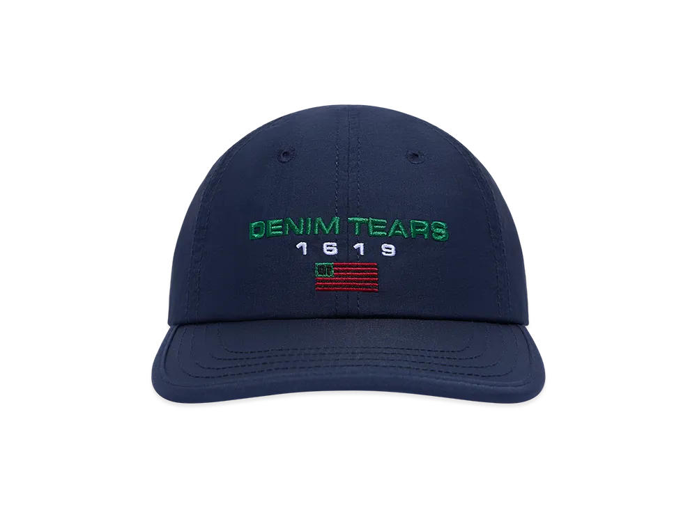 DENIM TEARS 1619 Cap "Navy"
