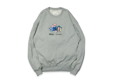 VAULTROOM x FAIRYTAIL x nqrse x Happy Crewneck "Gray"