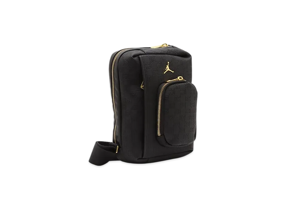 【25.11月発売！】高耐久素材 ジョーダン JAM モノグラム リュック 黒 ジョーダンブランドの新作バッグが11/27より発売！高耐久素材に「23