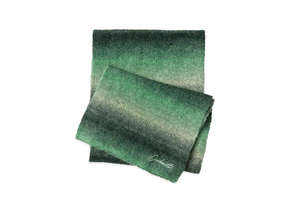 Carhartt WIP Tony Scarf "Tony Stripe Jacquard/Dark Fir/Pale Olive"