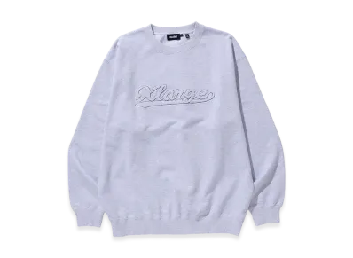 XLARGE Chenille Logo Crewneck Sweatshirt "Ash"