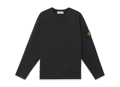 Stone Island Heavy Cotton Jersey "Black"