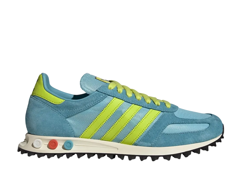 アディダスオリジナルス LA トレーナー OG "プリラブドブルー/セミソーラーイエロー/アイシーブルー"