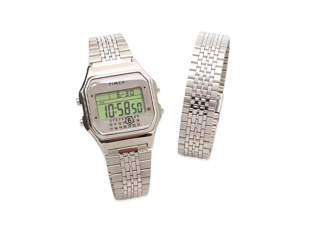 TIMEX x MM6 Maison Margiela T80 Gift Set "Silver"