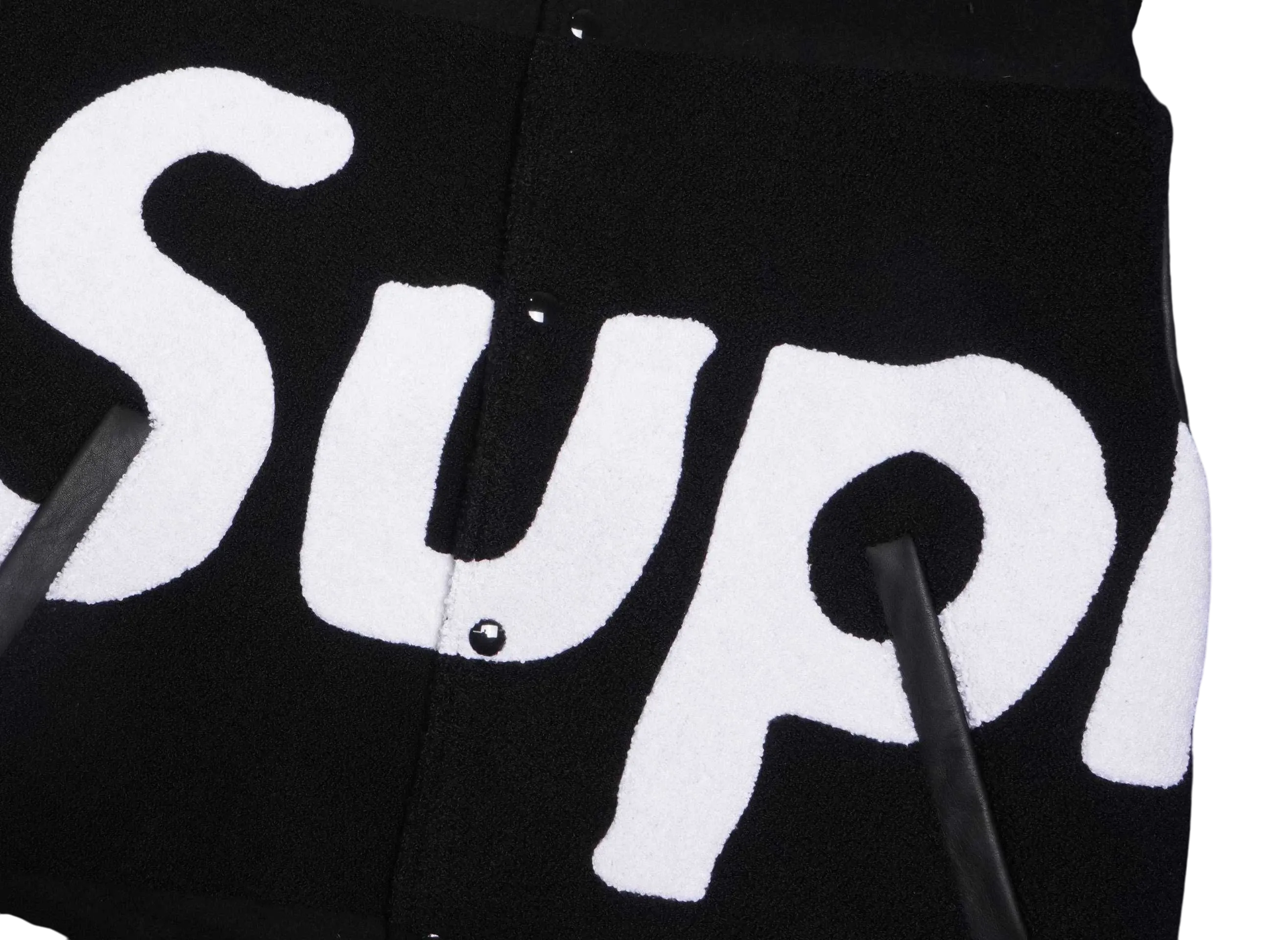 Supreme Big Logo Chenille Varsity Jacket 