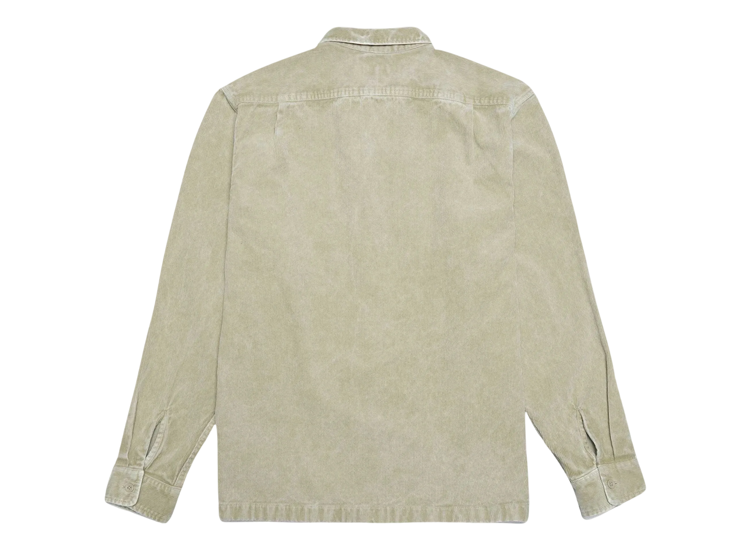 Supreme Washed Corduroy Zip Up Shirt 