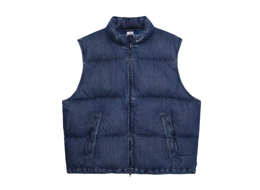 Supreme x Nike Denim Puffer Vest Supreme x Nike Denim Puffer Vest