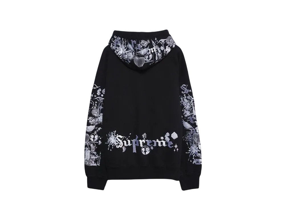 Supreme AOI Zip Up Hooded Sweatshirt 