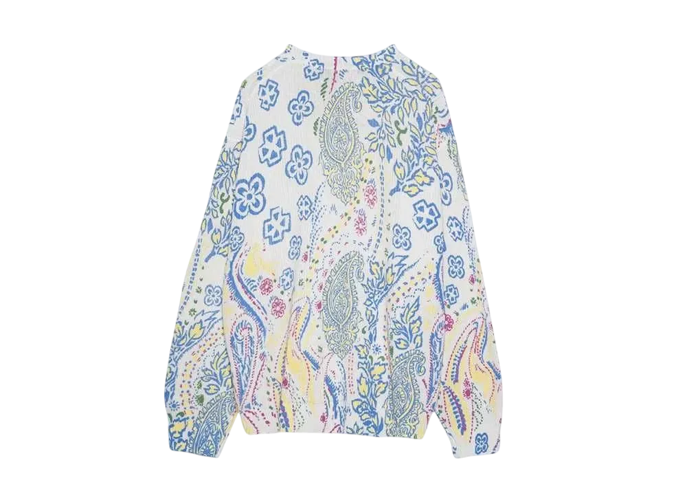 Supreme Printed Paisley Sweater 