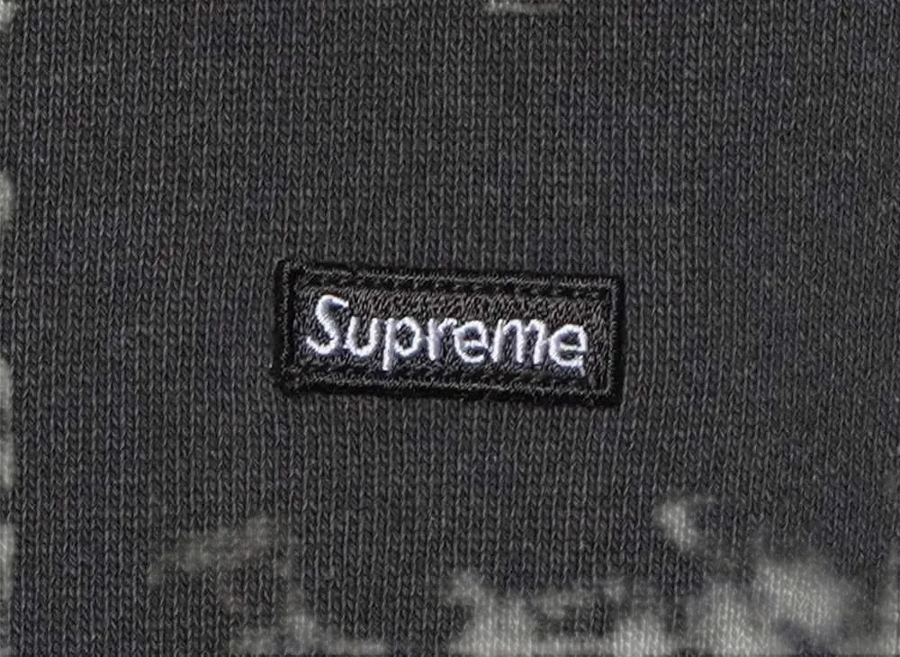 Supreme Overdyed Small Box Zip Up Hooded Sweatshirt 