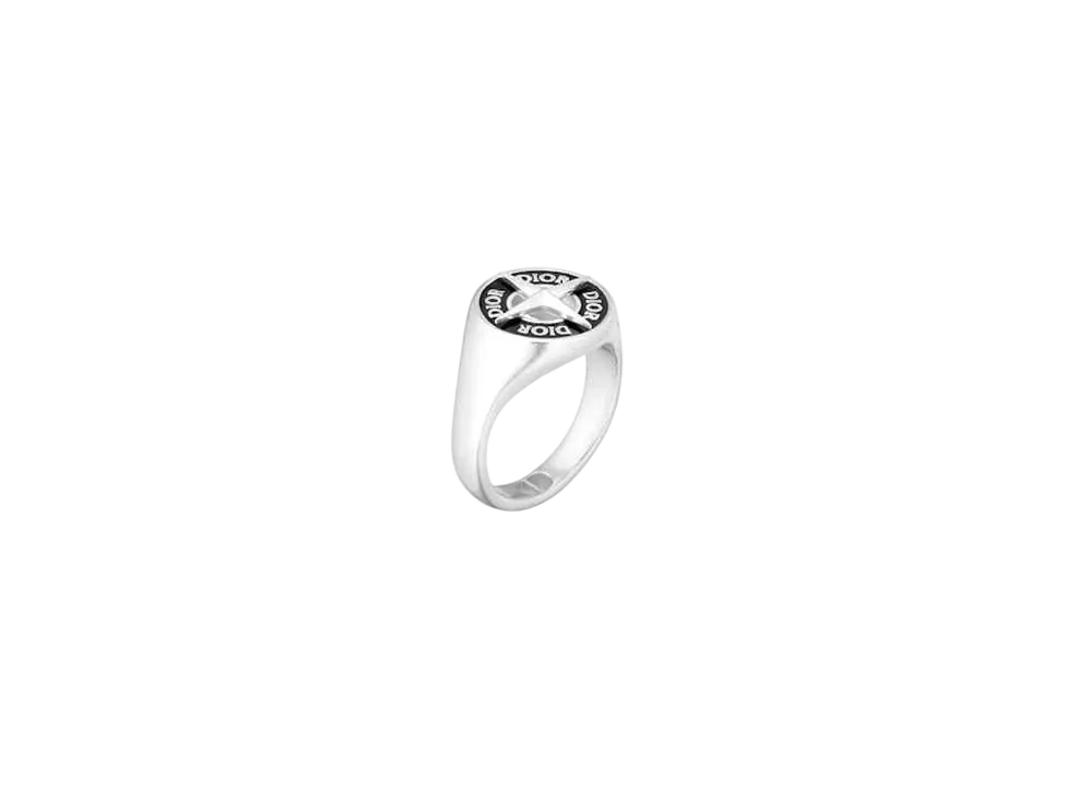 アクセサリー Dior x Stone  Signet Ring ディオール x ストーンアイランド シグネットリング レジン 