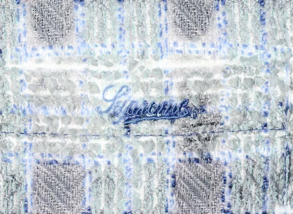 Supreme Boucle Zip Up Shirt 
