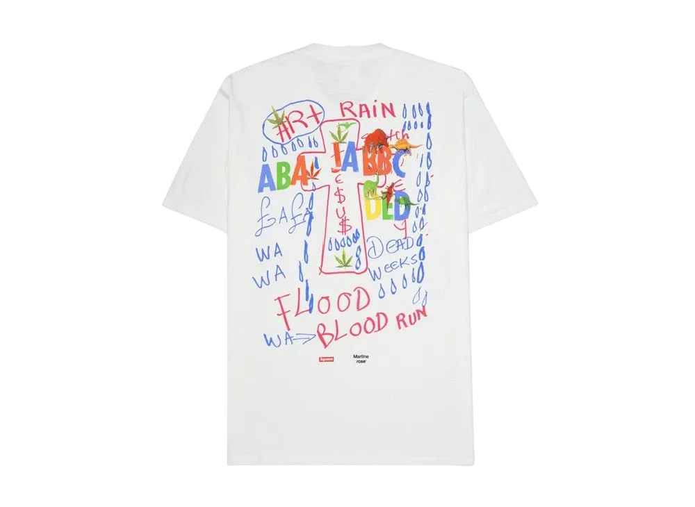Supreme x Martine Rose Lee Scratch Perry Tee 