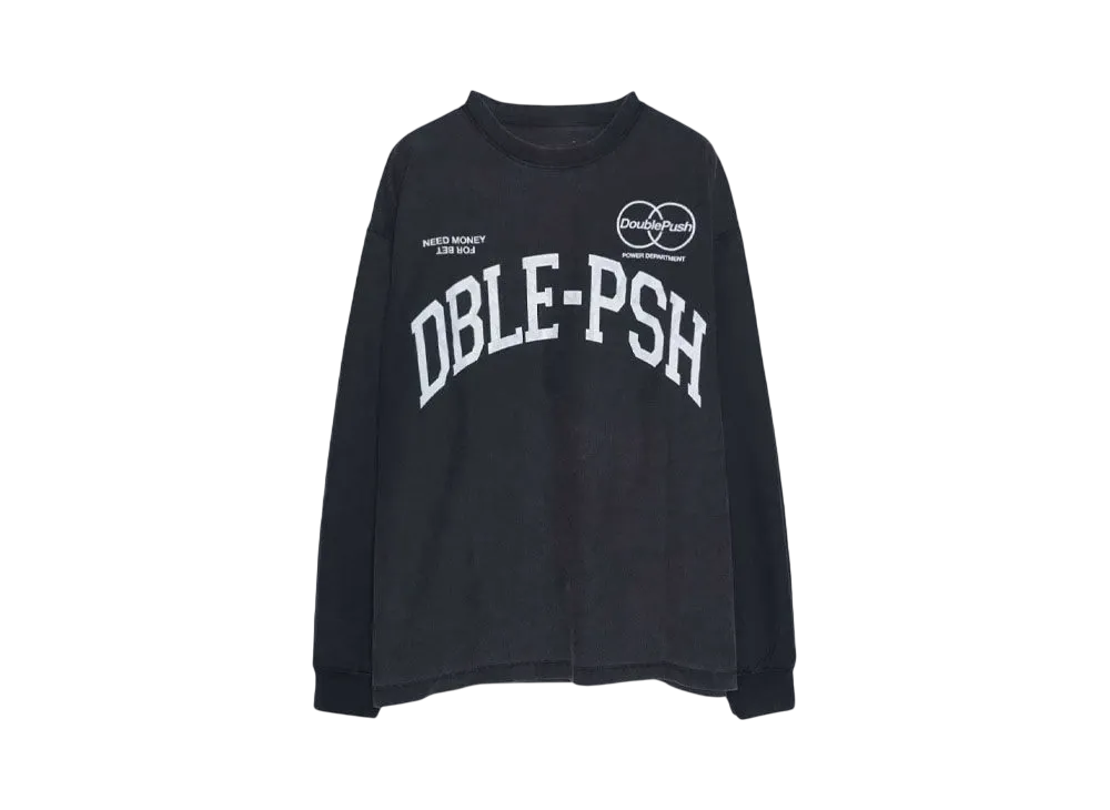 TAIN DOUBLE PUSH HYPE DROP EXCLUSIVE LONG SLEEVE T-SHIRTS 