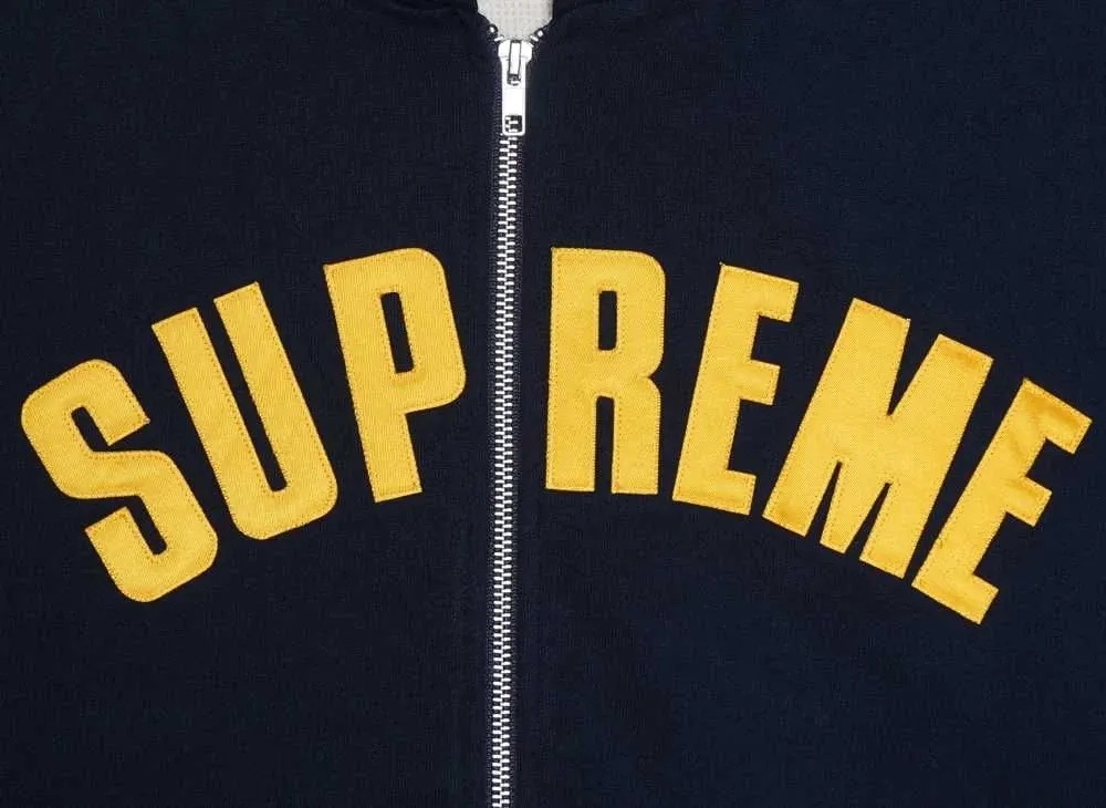 Supreme Arc Thermal Zip Up Hooded Sweatshirt 