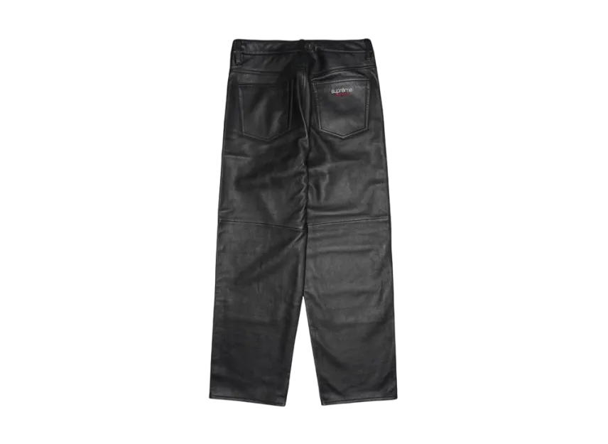 Supreme Leather Baggy 5-Pocket Jean Supreme Leather Baggy 5-Pocket Jean