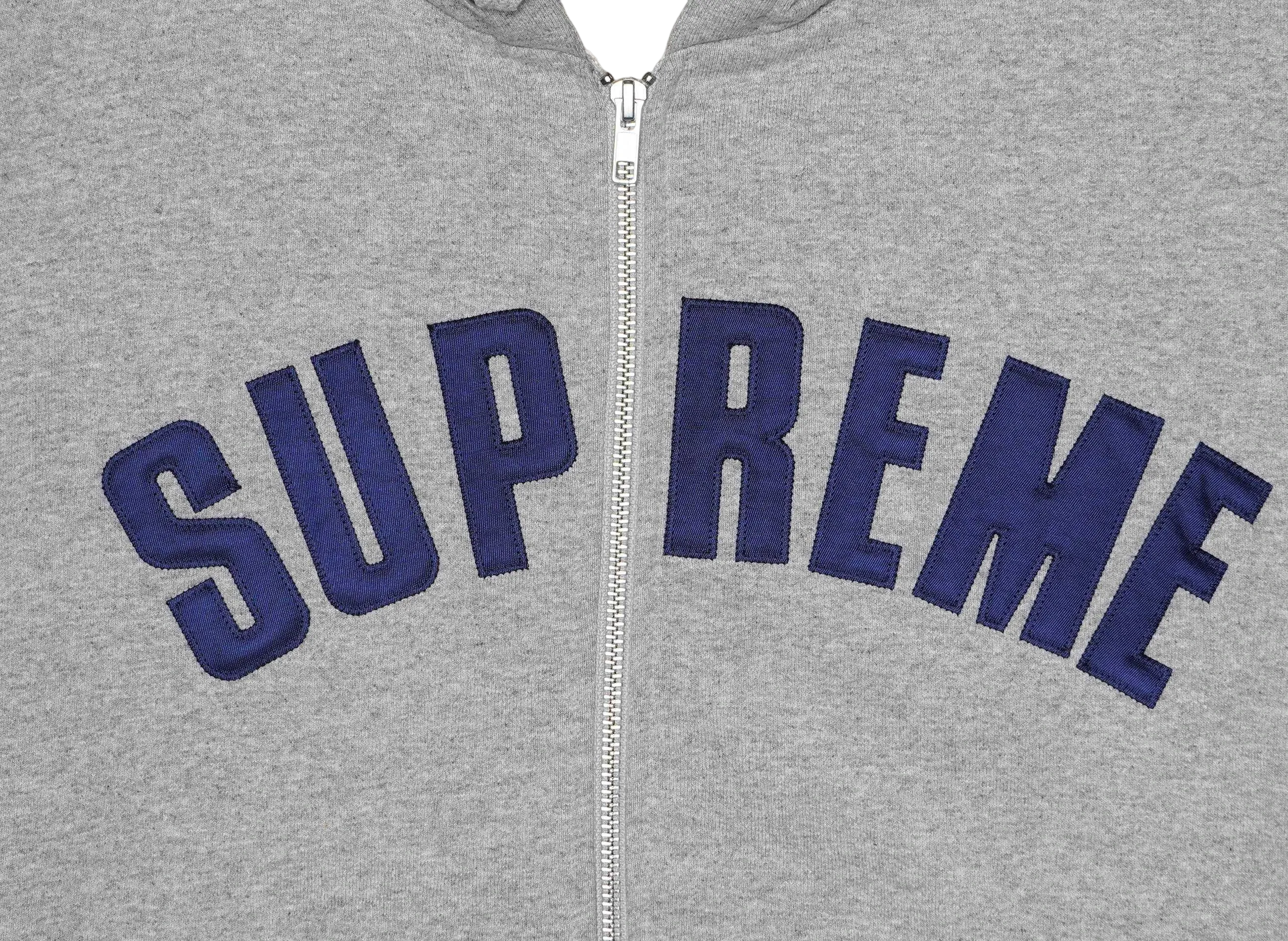 Supreme Arc Thermal Zip Up Hooded Sweatshirt 