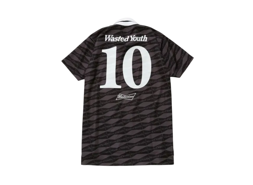 Wasted Youth x Budweiser WYxBW SOCCER GAME SHIRT Wasted Youth x Budweiser WYxBW SOCCER GAME SHIRT