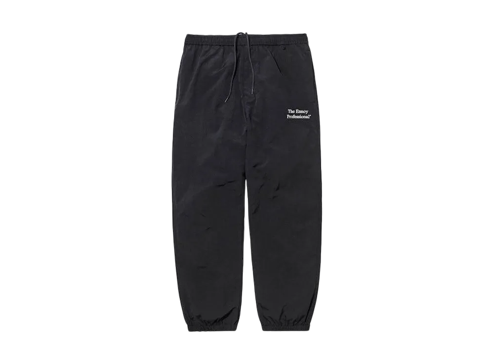 ENNOY 23AW Stylistshibutsu Nylon Track Suit Set Up Black × White