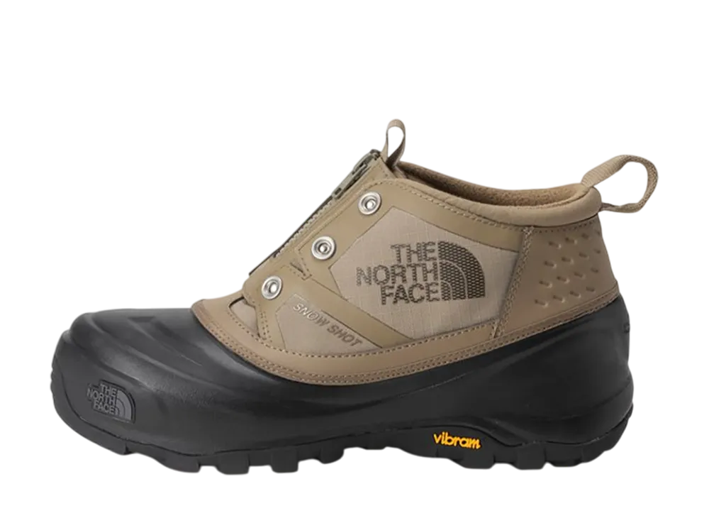 ザノースフェイス スノーショット ロー ウォータープルーフ アークティックグリップ "クラシックカーキ/TNFブラック"