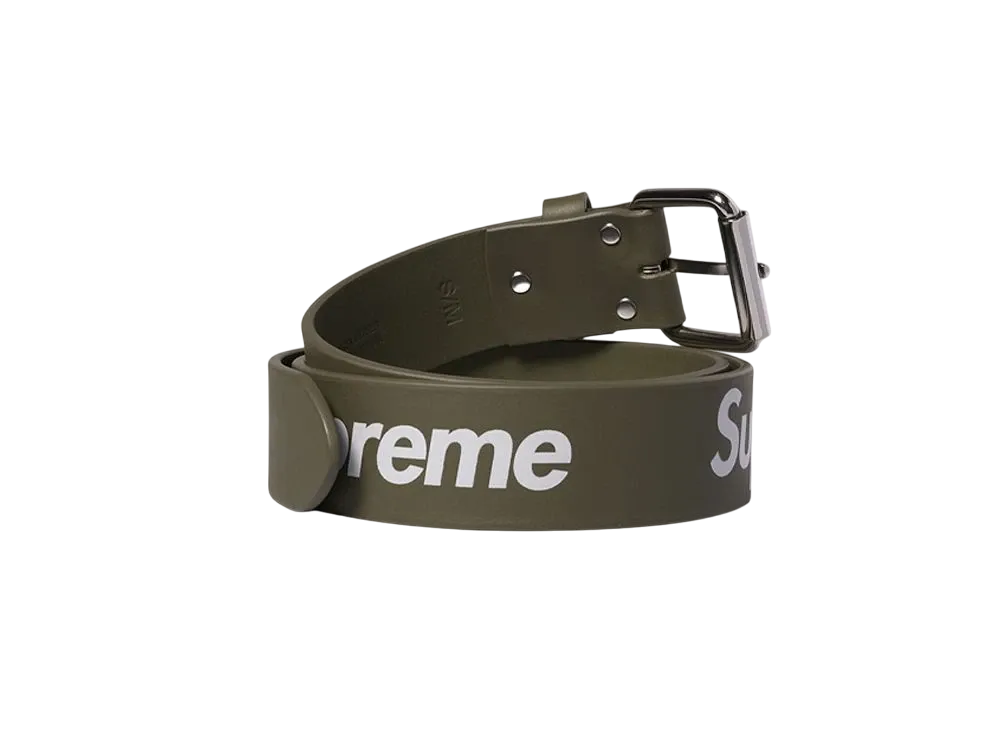 Supreme Repeat Leather Belt 