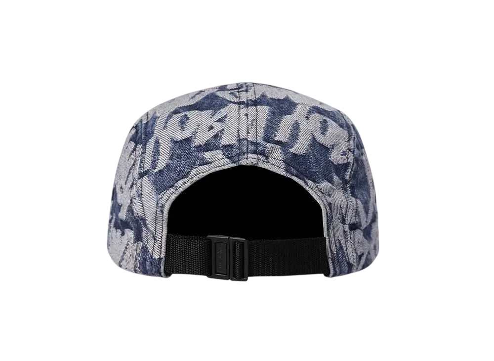 Supreme Fat Tip Jacquard Denim Camp Cap 
