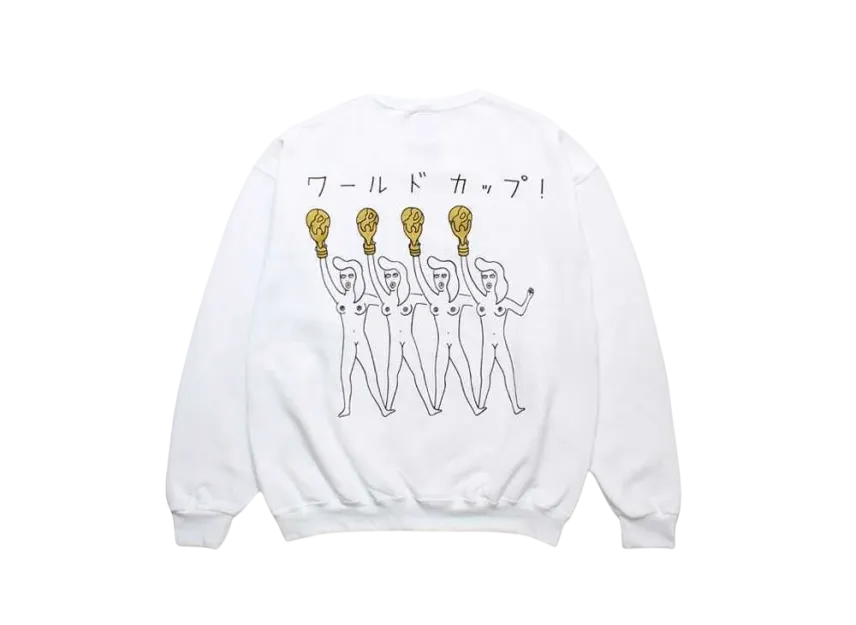 WACKO MARIA World Cap Sweat Shirt WACKO MARIA World Cap Sweat Shirt